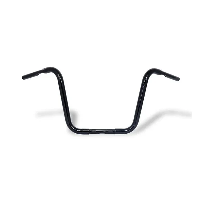 1-1/4″ Buffalo Apehangers, 14″ High, Black
