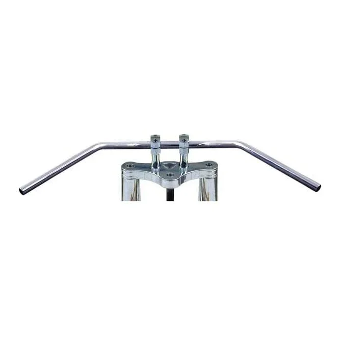 1″ Roadstar Medium Wide Handlebar Chrome 5.5″ Rise Abe
