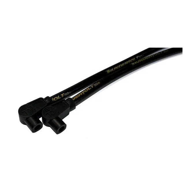 10.4Mm Mm Thundervolt-50 Spark Plug Wire Set. Black