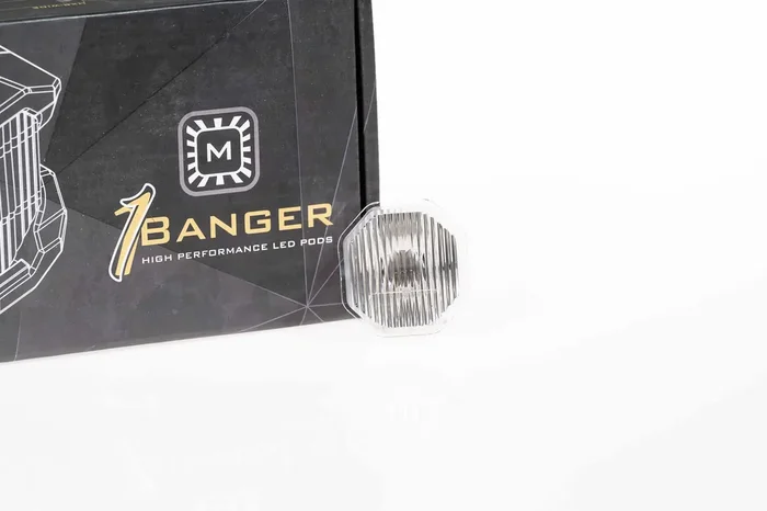 1Banger White Wide Lens Only Universal