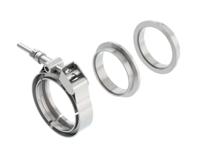 2.25 in. Stainless Steel 3pc V-Band Clamp Universal Fit