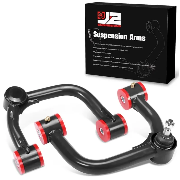 2-4 in. Lift Front Upper Control Arms 03-23 Lexus GX470 GX460, Toyota 4Runner