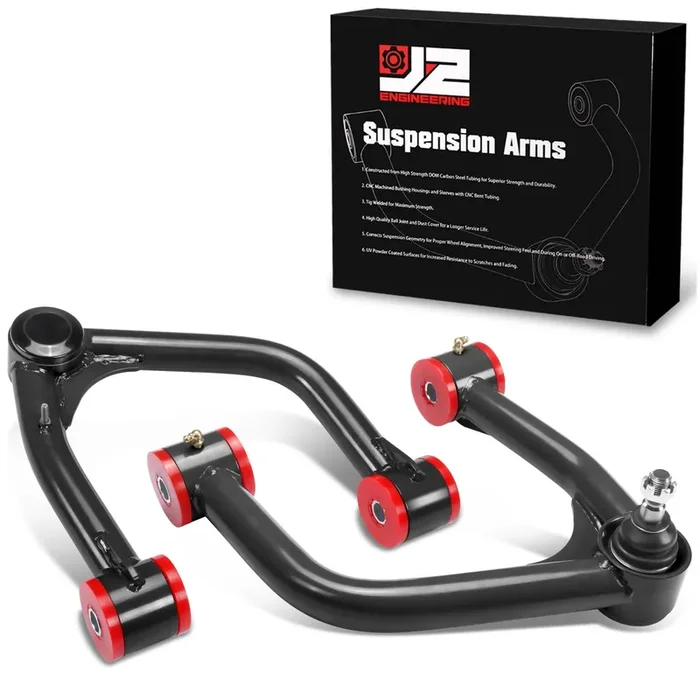 2-4 in. Lift Front Upper Control Arms 08-22 Toyota Sequoia, 07-21 Tundra