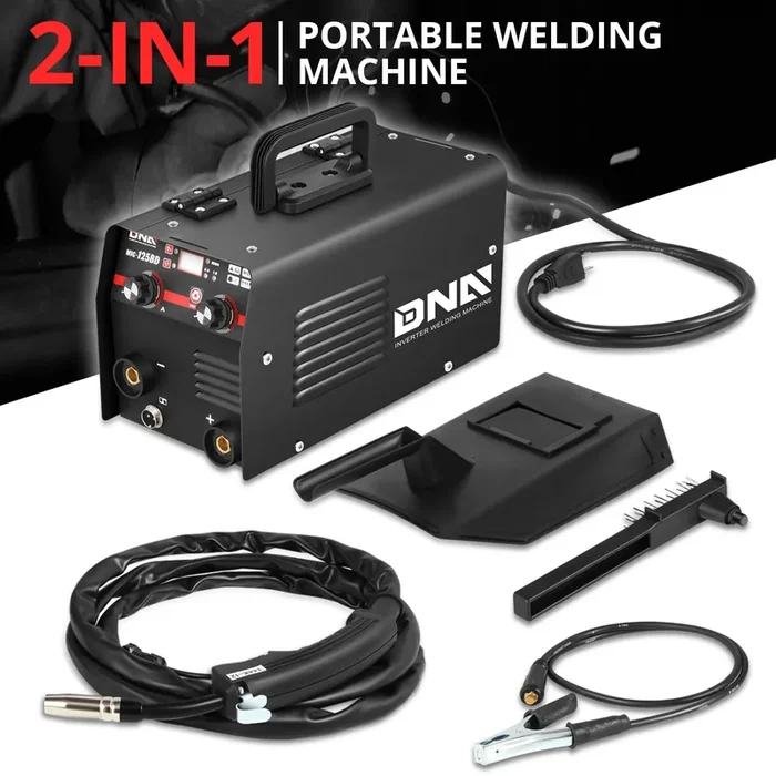 2-IN-1 110V TIG/MMA/MIG Portable Welding Machine 5.6 in. x 13.78 in. x 6.3 in.