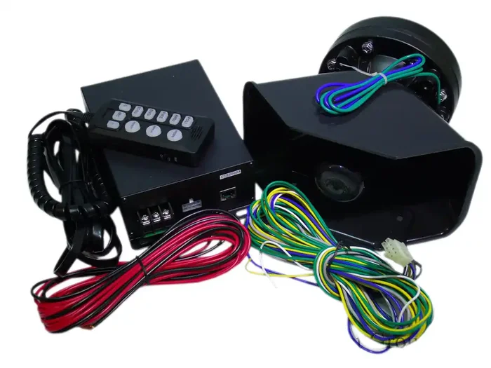200W Siren & Loudspeaker PA System Universal