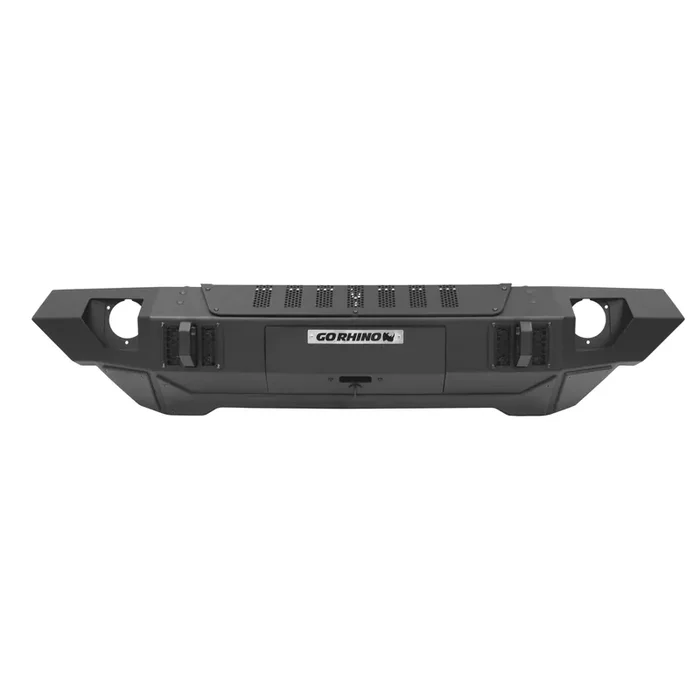 230116T Front Off-Road Straight Bumper 07-24 Jeep Wrangler JK, 20-24 Gladiator JT