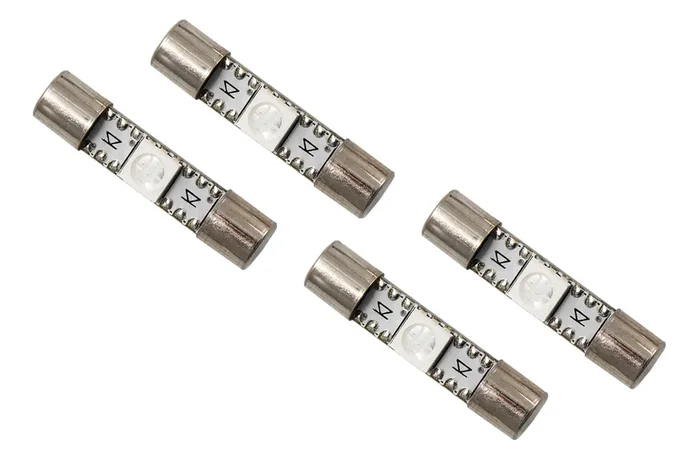 28mm SMF1 LED Green (four)