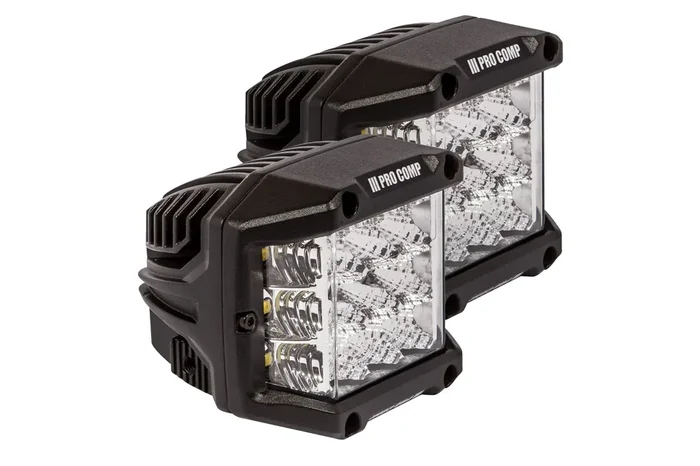 2pcs 75W Wide Angle Cube LED Driving Lights Universal