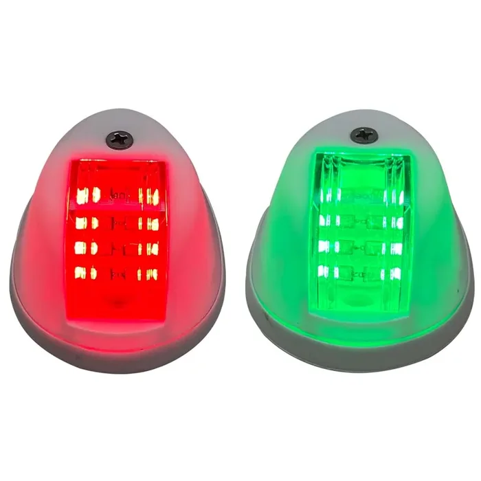 2pcs Marine Starboard Port LED Light Universal