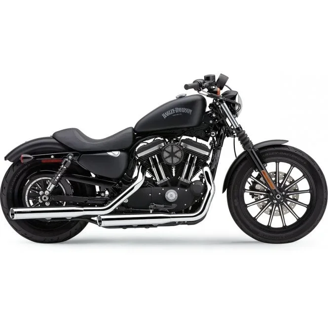 3″ Slashcut Slip-On Mufflers Sportster