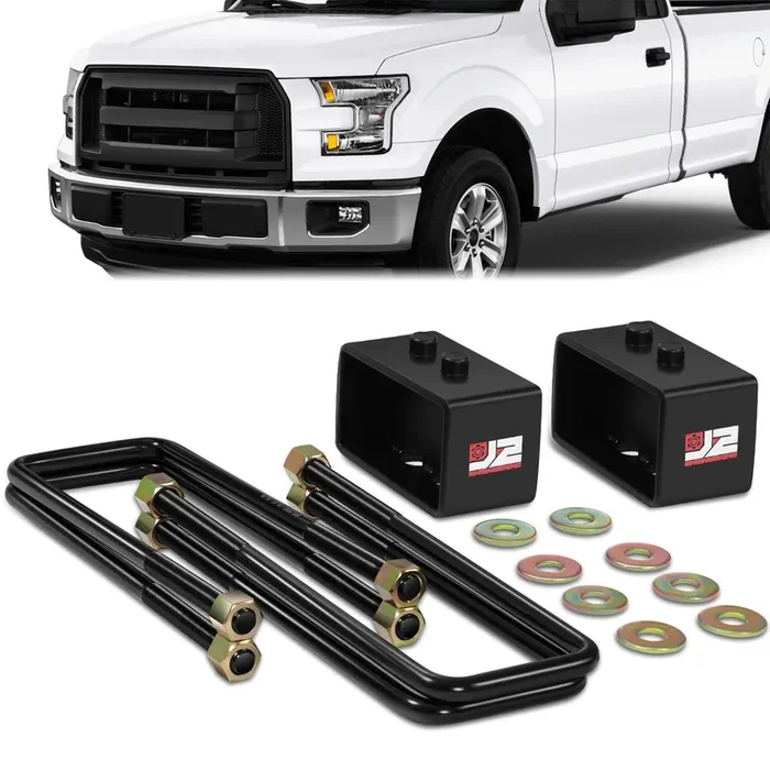 3 in. Rear Lift Blocks Leveling Kit (left & right) 04-17 Ford F-150