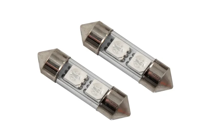 31mm SMF2 LED Amber (pair)