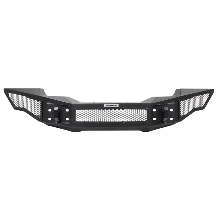 331200T Rockline Front Full-Width Bumper w/ Winch 07-24 Jeep Wrangler, 20-23 Gladiator