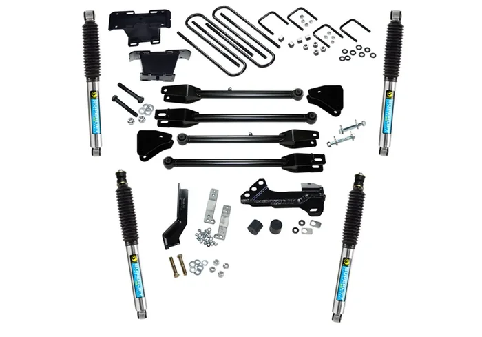 4 in. 4-LINK Lift Kit 17-22 Ford F-250 / F-350 Super Duty with Bilstein Shocks 4WD