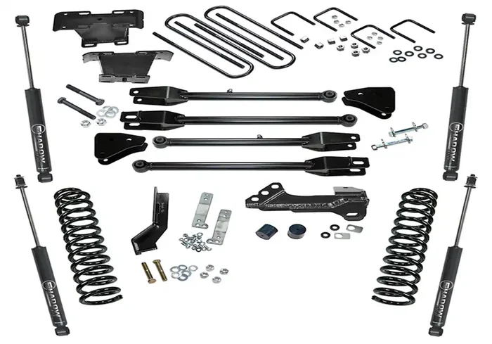 4 in. 4-LINK Lift Kit 17-22 Ford F-250 / F-350 Super Duty with Superlift Shocks 4WD