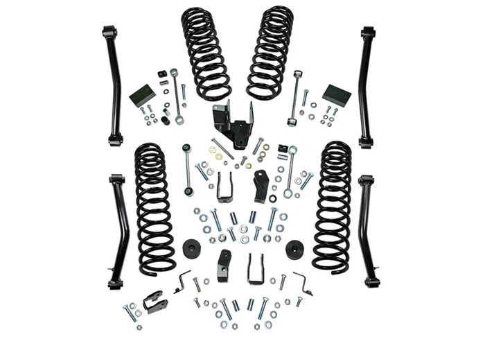 4 in. DUAL RATE COIL Lift Kit 18-23 Jeep Wrangler JL 2 Door – Including Rubicon