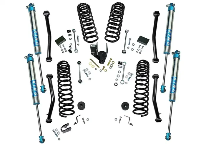 4 in. DUAL RATE COIL Lift Kit 18-23 Jeep Wrangler JL Unlimited – Including Rubicon