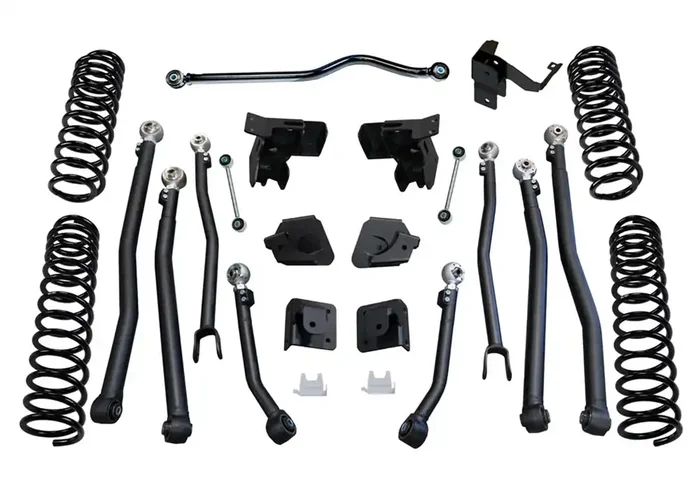 4 in. JEEP WRANGLER JKU LONG ARM KIT with FOX 2.0 SHOCKS 2018 Jeep Wrangler JK