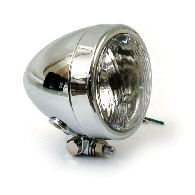 4 INCH HEADLAMP, PLAIN BULLET