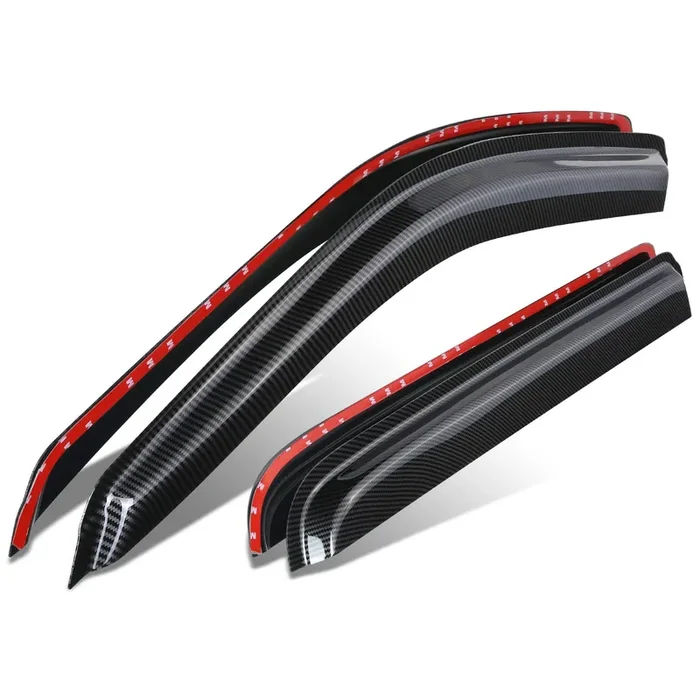 4Pcs Window Visors Guard Deflector 02-10 Ford Explorer, Mercury Mountaineer