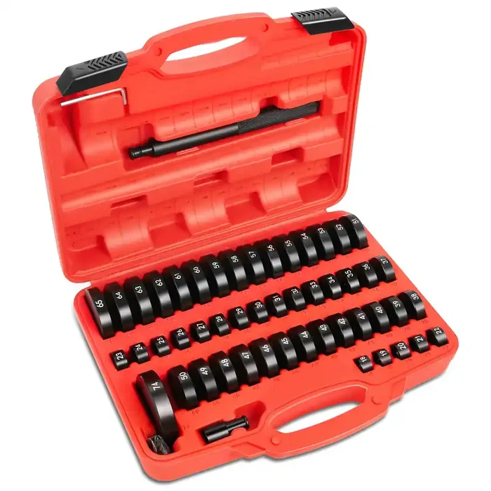 52pcs Replace The Bearing Seat Rings and Seal Tool kits Increased To 74MM/2.91 in