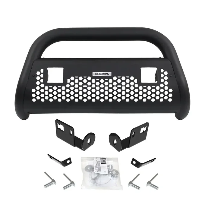 55632LT RC2 LR Bull Bar w/ Cube Lights 06-09 Dodge Ram 1500 2500 3500