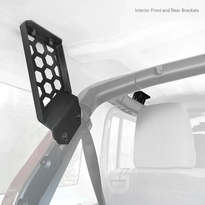 5910012T SRM Roll Bar Mounting Kit 18-24 Jeep Wrangler JL