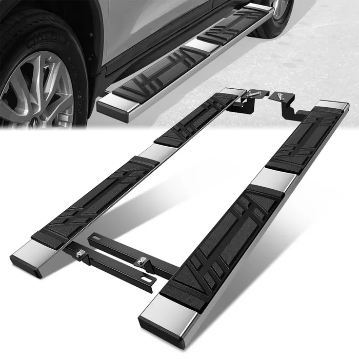 6.5 in. W Flat Step Bar Running Boards 14-20 Nissan Rogue