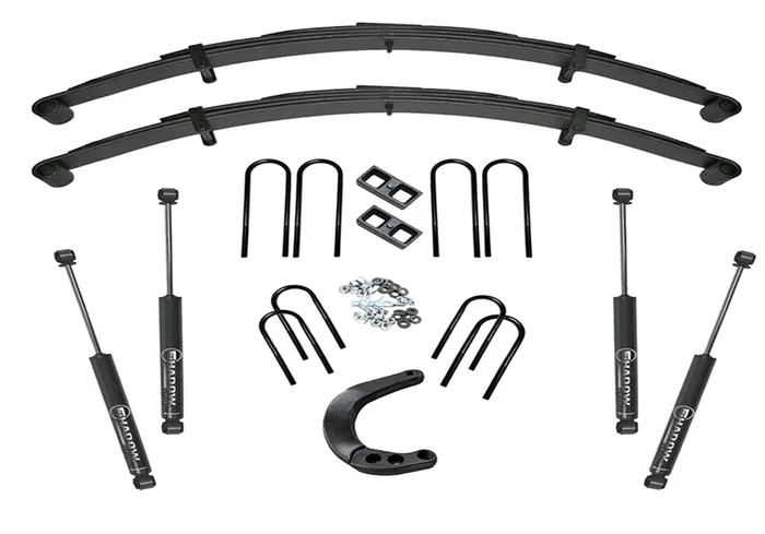 6 in. Lift Kit with Superlift Shocks 73-91 Chevy K10 and GMC K15 4WD