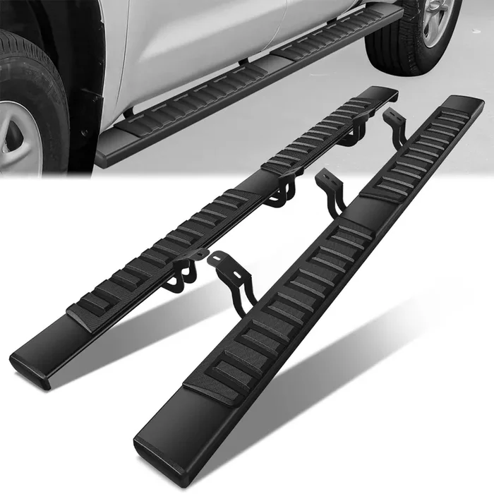 6 in. Wide Side Running Boards 07-21 Toyota Tundra Double Cab