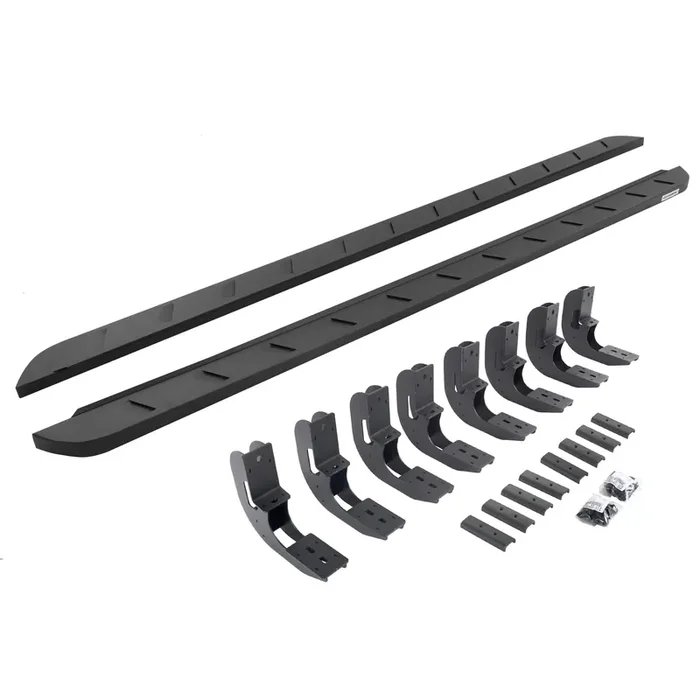 63404887SPC 4 in. Slim RB10 Running Boards 19-24 Chevy Silverado 1500