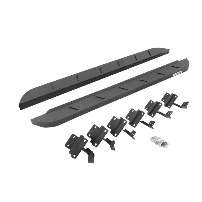 634417348ST 4 in. Slim RB10 Running Boards 17-24 Ford F-250 F-350 Super Duty