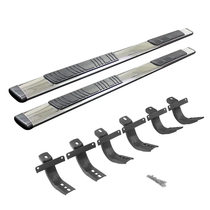 685412971PS 5 in. Wide Low Profile Side Steps Kit 21-24 Ford Bronco