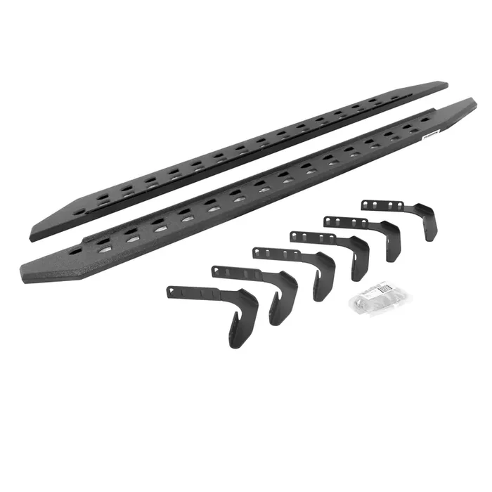 69418087ST 5.5 in. RB20 Silm Running Boards Kit 99-16 Ford F-250 F-350 Super Duty
