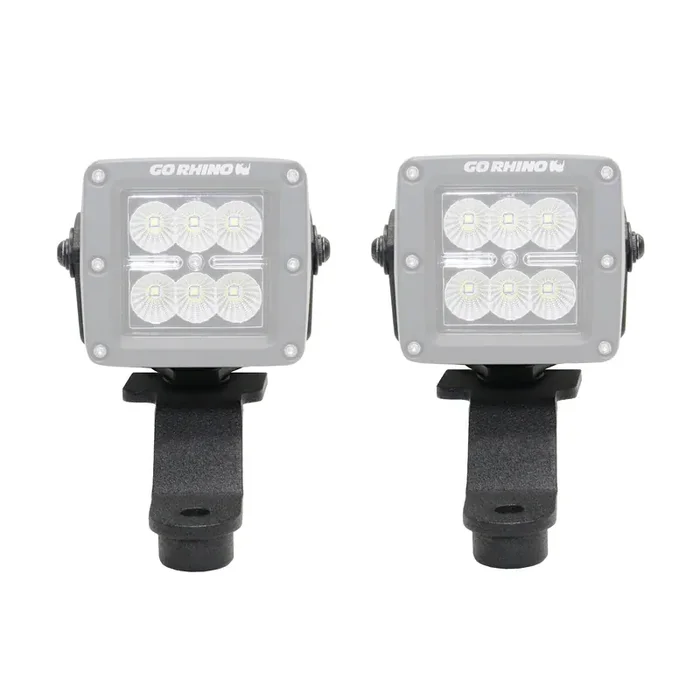 730030T XE Windhsield Cowl Light Mounts 20-23 Jeep Gladiator JT, 18-24 Jeep Wrangler JL