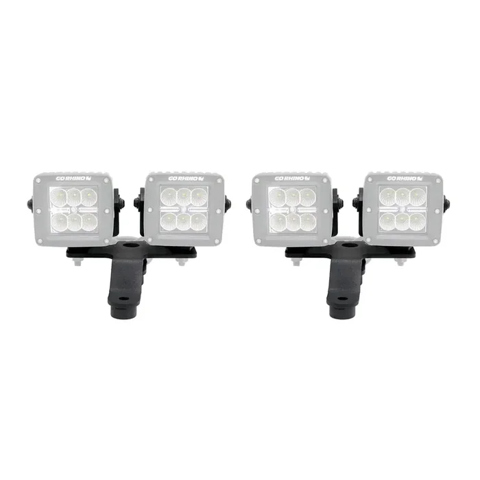 730230T XE Windhsield Cowl Light Mounts 20-23 Jeep Gladiator JT, 18-24 Jeep Wrangler JL