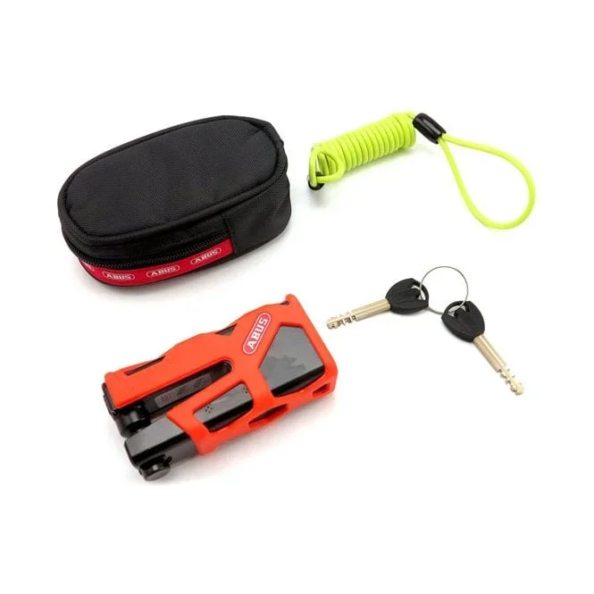 77 Granit Sledg ‘Web Style’ Disc Brake Lock. Orange