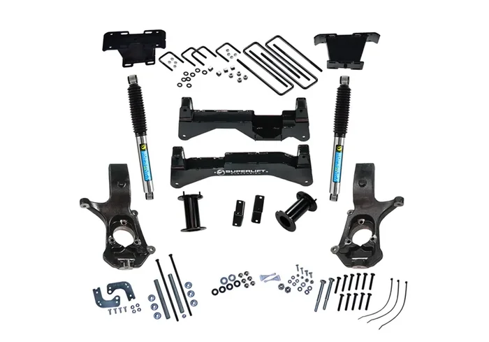 8 in. Lift Kit with Cast Steel Control Arms 07-16 Chevy Silverado/GMC Sierra 2WD