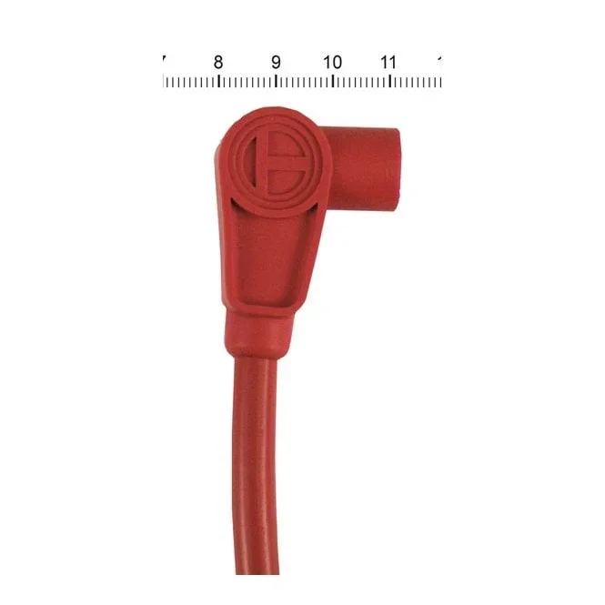 8mm Pro Wire Spark Plug Wire Set. Red