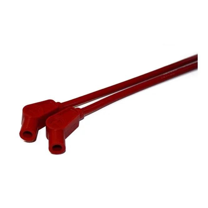 8mm Pro Wire Spark Plug Wire Set. Red