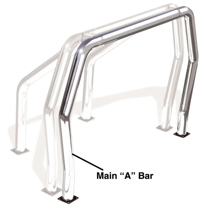 90001C Bed Bar Additional A Bar 75-24 Dodge, Ford, GMC, Toyota, Chevrolet, Ram