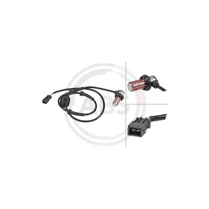 A.B.S. 30186 ABS Sensor for AUDI A4