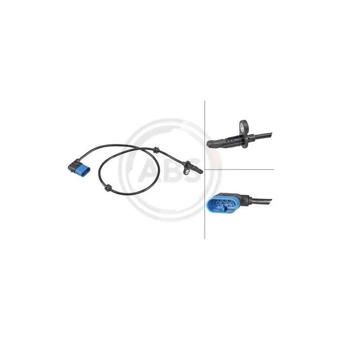 A.B.S. 32033 ABS Sensor suitable for MERCEDES-BENZ S-Class