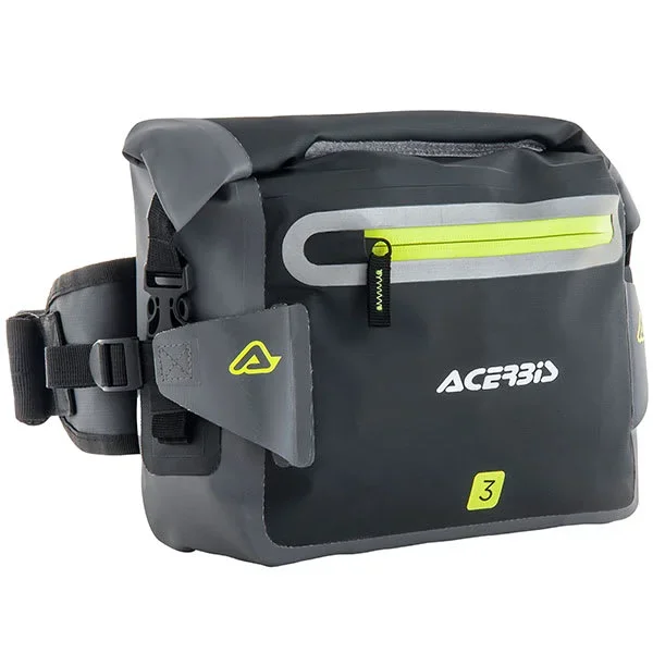Acerbis No Water Waist Bag – Black / Grey