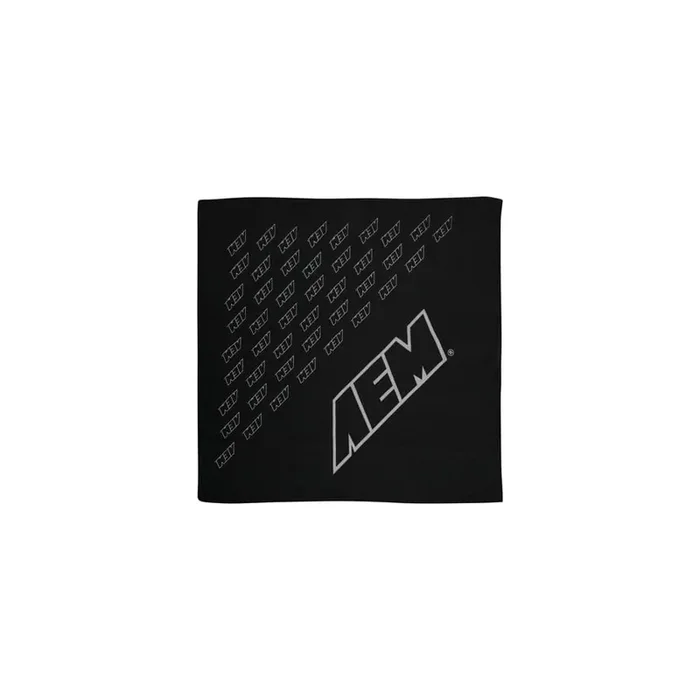 AEM 01-1501 Bandana; Aem Bandana, Black/gray