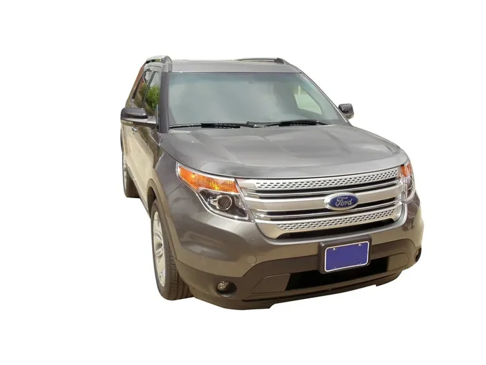 Aeroskin Flush Mount Chrome Hood Protector 11-15 Ford Explorer