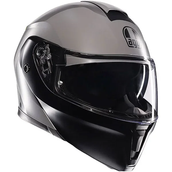 AGV Street Modular – Resia Matt Grey / Black / Fluo Yellow