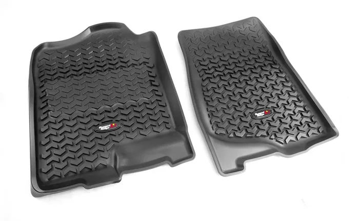 All Terrain Floor Liner, Front Pair, Black 07-14 GM Truck/SUV