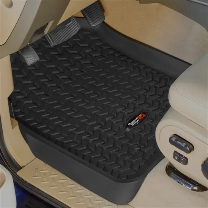 All Terrain Floor Liner, Front Pair, Black 12-16 Ford F-250/F-350