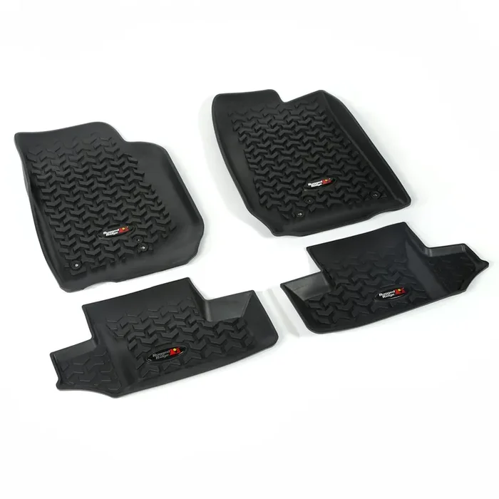 All Terrain Floor Liner Kit, Black 07-18 Jeep Wrangler JK, 2 Door